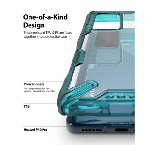 Huawei P40 Pro Ringke Fusion X türkiz zöld