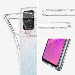 Spigen Liquid Crystal tok Samsung Galaxy S10 Lite csillogó