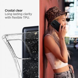 Spigen Liquid Crystal tok Samsung Galaxy S10 Lite csillogó