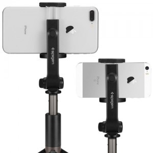 Spigen S540w vezeték nélküli selfie bot és tripod barackrózsaszín