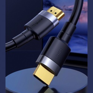 Baseus Cafule HDMI 2.0 kábel 4K 60 Hz 3D 18 Gbps 2m fekete (CADKLF-F01)