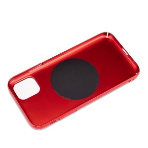 SMD kameravédő slim tok iPhone 11 piros
