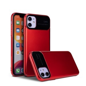 SMD kameravédő slim tok iPhone 11 Pro piros