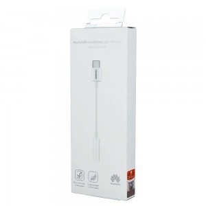 Huawei CM20 USB-C/ 3.5 mm Jack audió átalakító adapter fehér dobozos