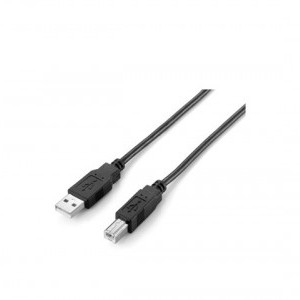 EQUIP USB 2.0 A-B nyomtató kábel 1.8 m fekete (128860)