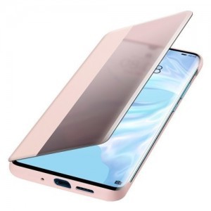 Sleep Case fliptok Huawei P30 Pro pink