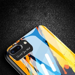 9H üveghátlapú tok és kameravédő iPhone 7/8/SE 2020