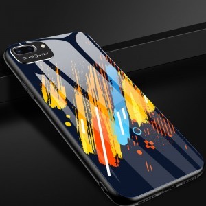9H üveghátlapú tok és kameravédő iPhone 7/8/SE 2020