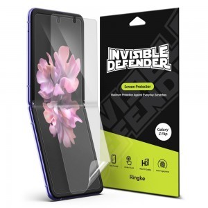 Ringke Invisible Defender 2x kijelzővédő TPU fólia Samsung Galaxy Z Flip (IDSG0009)