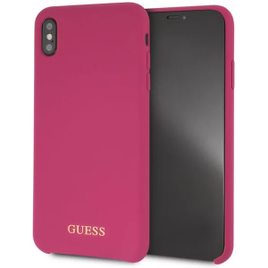 Guess iPhone XS MAX pink színű kemény tok
