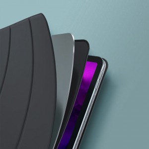 Baseus Simplism Tri-fold mágneses keret nélküli Smart Sleep tok iPad Pro 12,9' 2020 fekete (LTAPIPD-FSM01)