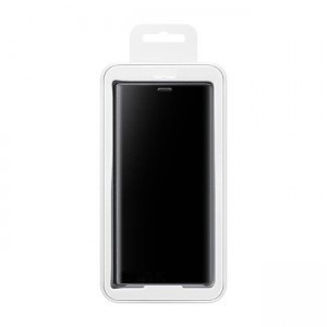Samsung A41 Clear View fliptok fekete
