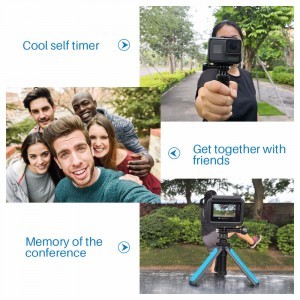 ULANZI MT-06 állítható méretű mini tripod, asztali állvány akciókamerákhoz, GoPro-hoz-4