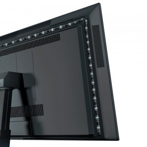 Baseus SMD LED csík, szalag 5W 1,5 m + távirányító fekete (DGKU-01)