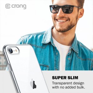 iPhone 7/8/SE 2020/SE 2022 Crong Crystal Slim átlátszó tok 