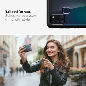 Spigen Ultra Hybrid tok Samsung A21S Matt fekete