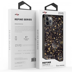 Zizo Refine ütésálló tok iPhone 11 Pro Max fekete márványmintás
