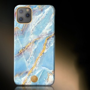 Kingxbar Luxury tok Swarovski kristály díszítéssel iPhone 11 Pro MAX kék színben