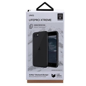UNIQ LifePro Xtreme tok iPhone 7/8/SE 2020 fekete