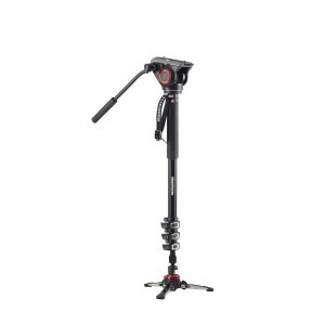 Manfrotto XPRO videó monopod, fluidtech talp mvh500ah fluid fej (MVMXPRO500)