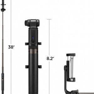 Spigen S540W Velo bluetooth selfiebot és tripod fekete-1