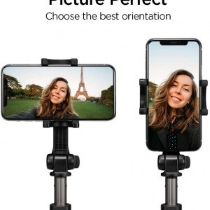 Spigen S540W Velo bluetooth selfiebot és tripod fekete-8