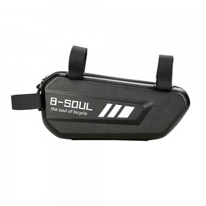 B-Soul biciklis táska vázra rögzíthető 1.5 L fekete (YA301)