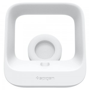 Spigen S316 2in1 töltő állvány iPhone és Apple Watch fehér