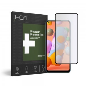 Hofi Ultraflex kijelzővédő üvegfólia Samsung A11 fekete