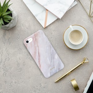 Crong Marble tok iPhone 7/8/SE 2020 rózsaszín