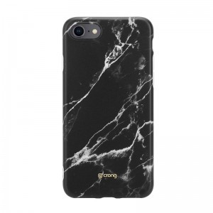 iPhone 7/8/SE 2020/SE 2022 Crong Marble tok fekete
