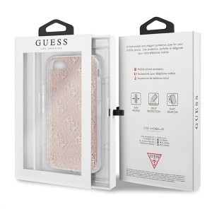 Guess GUHCI8PCU4GLPI iPhone 7/8/SE 2020 tok 4G Glitter pink