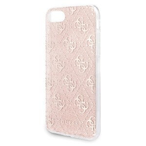Guess GUHCI8PCU4GLPI iPhone 7/8/SE 2020 tok 4G Glitter pink