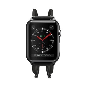 Baseus Lets go Apple Watch 3/4/5/6/7/8/SE 38/40/41 mm óraszíj méretre állítható szürke/sárga (LBAPWA4-AGY)