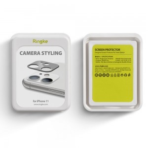 Ringke hátlapi kameralencse védő keret iPhone 11 fekete (ACCS0001)