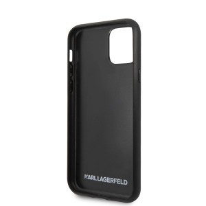 Karl Lagerfeld KLHCN65TJKBK Lizard iPhone 11 Pro MAX tok fekete