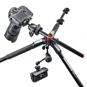 Manfrotto MT190XPRO4 fekete alumínium állvány (MT190XPRO4)-8