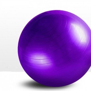 Gymnastic gumi/fitness labda edzéshez 65cm lila