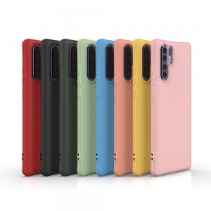 Soft Color flexibilis gél tok Huawei P30 Pro pink