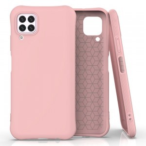 Soft Color flexibilis gél tok Huawei P40 Lite / Nova 7i / Nova 6 SE pink
