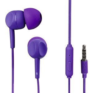 Hama EAR3005PL 3.5 mm jack vezetékes fülhallgató mikrofonnal lila