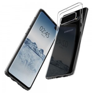 Spigen Liquid Crystal tok Samsung S10+ Crystal Clear