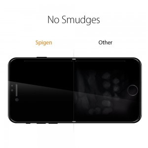 iPhone 7/8/SE 2020 / SE 2022 Spigen Glass.Fc kijelzővédő üvegfólia fekete