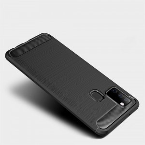 Tech-Protect carbon mintájú TPU tok Samsung M31 fekete