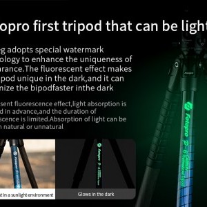 Fotopro P-6 professzionális karbon fényképező állvány, tripod gömbfejjel-5