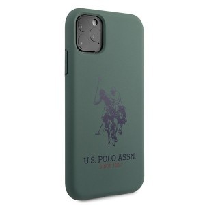 U.S. POLO ASSN. Silicone Collection USHCN58SLHRGN tok iPhone 11 Pro zöld
