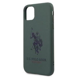 U.S. POLO ASSN. Silicone Collection USHCN58SLHRGN tok iPhone 11 Pro zöld