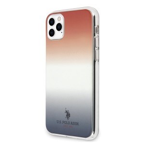 U.S. POLO ASSN. Gradient Collection USHCN58TRDGRB tok iPhone 11 Pro kék/piros