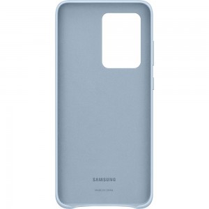 Samsung EF-VG988LLEGEU gyári bőr tok Samsung S20 Ultra kék
