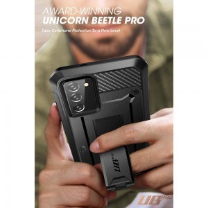 Supcase Unicorn Beetle Pro tok Samsung Galaxy Note 20 fekete ütésálló